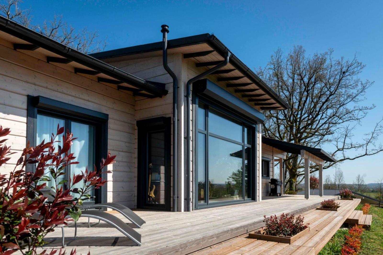 Maison Ecologique De Qualite Superieure Monflanquin Exteriör bild